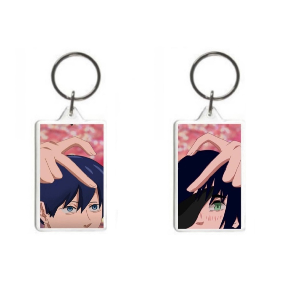 Anime matching keychains